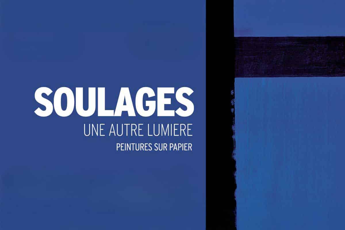 Effet-culture-exposition-au-musée-du-Luxembourg,-Soulages,-une-autre-lumière,-peintures-sur-papier
